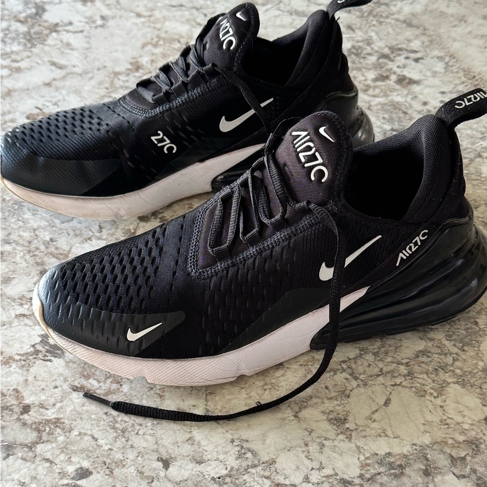 Nike Air Max 270 Black & White Shoes